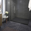 RECEVEUR Atena Satin 120 x 80 mm - noire