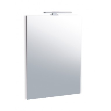 Miroir avec applique LED H 1100 L 600 mm